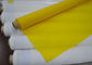 Tシャツ/織物、黄色い色のための55本の糸ポリエステル印刷の網77T